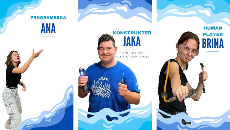 Ana, Jaka in Brina
