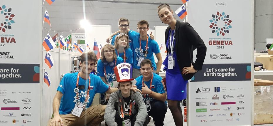 Ekipa s pomembno gospo